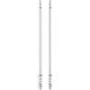QUARKZMAN 2pz Punte per Cacciavite Chiave Esagonale 3mm (H3) Metrico 1/4 Attacco Esagonali 150mm (6) Punta Magnetica Lunghe Acciaio S2 Punta per Trapano Piatta Grado Industriale per Viti