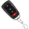 AOUZOVLI Telecomando per porta del garage 433.92 MHz clonazione universale, 433 Mhz telecomando con portachiavi, per auto, porte del garage, cancelli, interruttore per tapparelle