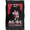 LOGOVISION Acdc High Voltage Live 1975 Coperta super morbida al tatto setoso - 91 x 147 cm