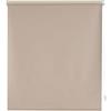Decorblind | Tenda avvolgibile oscurante liscia senza attrezzi e senza trapano, misura 37 x 180 cm (larghezza x lunghezza), tessuto 34 x 175 cm - colore avorio, per finestre