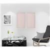 Soleil d'Ocre 42551 Dolly Coppia di Rotte Vice Poliestere Rosa 45 X 90 cm