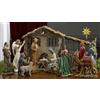 THREE KINGS GIFTS THE ORIGINAL GIFTS OF Three Kings Gifts - Set completo di presepe della vita reale, include tutte le persone, presepe illuminato, forziere d'oro, incenso e mirra