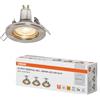 OSRAM LED Spot Set Recess Essential GU10 3x2.6W GU10 Brushed Nickel