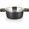BRA Daily Pro | Casseruola alta 32 cm, alluminio fuso
