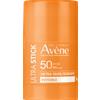Avène Eau Thermale Avène Ultra Stick SPF50 Alta Protezione Solare Finish Invisibile Ultra Resistente Formato da Viaggio, 20g