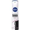 Nivea Deodorante spray da donna, confezione da 6 pezzi, nero e bianco, originale, 150 ml