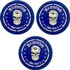 Bandido Hair Wax Blue - 3 cerette per capelli Aqua Hard Wax