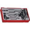 TENG TOOLS Teng - Set di chiavi esagonali metriche con impugnatura a T, 7 pezzi