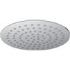 Paini Soffione anticalcare in acciaio inox diametro 200 ultrapiatto, Cromo