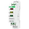 F2 Medical Supplies F&F Controllo di fase 3x230V+N, tester di fase, lampada rilevatore di luce, LK-713K, verde, giallo, rosso, 3 fasi