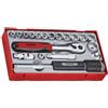 TENG TOOLS Teng TT3819 - Set di chiavi a bussola 3/8, 19 pezzi