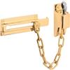 Prime-Line Products U 9912 - Protezione porta con portachiavi, finitura in ottone