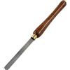 Faithfull Sgorbia da tornitura Faithfull HSS da 15 mm (5/8) a punta tonda | Lama HSS, manico in noce FSC®, impugnatura ergonomica standard, ghiera in ottone; per svuotare e rifinire superfici concave