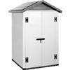 Garofalo Urban 120 - Casetta da giardino - Con porta a doppia anta - 122.5x122.5x214 cm