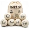 Fluffys Palline per asciugatrice Premium XL - Confezione da 6 in pura lana di pecora - Ecologiche, senza plastica e un'alternativa all'ammorbidente