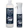 Ha-Ra - Set spray attivo 360°, flacone spray da 300 ml e flacone di ricarica da 1 litro