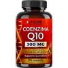 L.E.O LAB Coenzima Q10 300mg ad Alto Dosaggio 120 Capsule (4 Mesi di Scorta) - Integratore Q10 Made in Italy