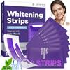 gelpretty 14 Paia Strisce Sbiancanti Denti Viola, Strisce Sbiancanti Denti Professionale, Sbiancamento Dentali Rapido A Casa, Rimuove Le Macchie Profonde, Ideali Sorriso Bianco E Luminoso