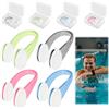 Stalora 4 pinze per naso da nuoto in silicone morbido, clip per naso da piscina, impermeabile e confortevole, per adulti e bambini, accessorio per nuotare, ideale per immersioni e allenamento
