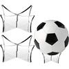 Traumarkeu 2 supporti per palloni da calcio, supporto per pallone da basket, supporto per pallone da basket, supporto in Acyal, supporto per palla (trasparente)