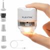 FLEXTAILGEAR Tiny Pump 3X Pompa Aria Portatile, Gonfiatore con Luce 5 Modalità, Silenzioso, Mini Pompa Elettrica per Materassini da Campeggio, Sacchetti Sottovuoto, Letti Gonfiabili e Giochi