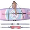 niphean Laccio Tavola SUP, Accessori SUP per Tavola SUP Gonfiabile，SUP Tracolla Regolabile a Mani Libere per Tavola da SUP，Tracolla per Il Trasporto della Tavola da Surf con Tracolla Imbottita