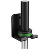 Lovind Supporto verticale per bilanciere, supporto da parete per bilanciere, supporto olimpico, per casa, commerciale, garage palestra (supporto per barra singola)