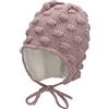 Sterntaler GOTS Wösri-Berretto in Maglia, Lilla, 49 cm Bambina