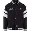 Starter Black Label St460-starter Sweat College Jacket Giacca, Nero, S Uomo