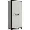 Armadio 4 Ripiani 80x44x182 cm Keter Titan Alto XL Grigio