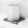 Viverso x add dispenser per sapone per montaggio a parete, VA1100BB, x add [Accessori Bagno > Portasapone]