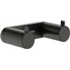 hansgrohe AddStoris S gancio portasciugamani, 41785340, AddStoris S nero cromato spazzolato [Accessori Bagno > Portasciugamani]