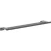 hansgrohe AddStoris S barra portasciugamani, 41763340, AddStoris S nero cromato spazzolato [Accessori Bagno > Portasciugamani]