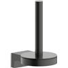 hansgrohe AddStoris S porta rotolo di riserva, 41786340, AddStoris S nero cromato spazzolato [Accessori Bagno > Porta Rotolo]