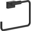hansgrohe AddStoris S anello portasciugamani, 41784670, AddStoris S nero opaco [Accessori Bagno > Portasciugamani]
