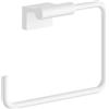 hansgrohe AddStoris S anello portasciugamani, 41784700, AddStoris S bianco opaco [Accessori Bagno > Portasciugamani]