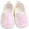 DUORUI Scarpe da Bambola Scarpe da Ginnastica Casual per bambole American Girl / New Born Baby con paillettes da 18 pollici