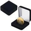 NBEADS 2 Espositori Per Monete Quadrati, Scatola Espositiva Per Monete Commemorative In Velluto Nero E Medaglie, 6.85 X 6.55 X 2.85 Cm