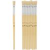 VBS NATURE - Pennelli con setole di maiale, 12 pezzi