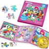 QUOKKA Puzzle Magnetico 2 3 Anni - Giochi da Viaggio Bambini 3 4 Anni - 36 Pezzi Puzzle Principessa Unicorno Sirena - Intrattenere Bambini In Aereo - Educativo Giocattoli Regalo dai 2 ai 5