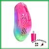 SteelSeries Aerox 3 Wireless Gen 2 FPS Mouse da Gioco 3D Aim Trainer 4000Hz Rosa