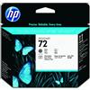 HP Originale HP C9380A / 72 Testina di stampa grigio + nero