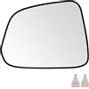 SENZEAL Vetro dello Specchietto Lato Guida Riscaldato con Piastra Portante per Opel Antara 2006-2015 (Sinistro)