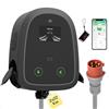 dé Wallbox Doppia 2×22kW [6-32A, Trifase] Colonnina Ricarica Auto Elettrica con Presa Tipo 2, Wallbox 22kw Tipo 2 Controllo App & RFID, Wallbox Trifase per la Ricarica Doppia per BEV/PHEV