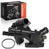 Frankberg Termostato Alloggiamento termostato refrigerante 109°C | Compatibile con Golf IV 1J1 L.u.p.o 6E1 6X1 A2 8Z0 Golf IV Variante 1J5 B.o.r.a 1J2 B.o.r.a Variante Replace# 032121111CE