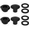 SG Store 2 set di supporti per lunotto posteriore auto, kit hardware 90101-SR3-000, compatibile con Honda Civic CR-V, nero