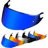 PSLER Visiera Casco per D-Skwal D-Skwal 2 Spartan - Visiera Colorata Accessori per Casco da Moto Ricambio(Blu Intenso)