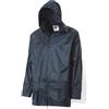 SADISRLS Completo Impermeabile da Lavoro con Giacca e Pantaloni Antipioggia I90 - Ideale per professionisti - Nylon e PVC (L)