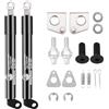 WateryWave 2X Ammortizzatori Posteriori per 2009-2018 FORD PX Ranger/Mazda BT-50 | Nero Molle a Gas Portellone Posteriore Acciaio al Carbonio Ammortizzatori Cofano Posteriore