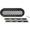 goingfast Portalogo Supporto Nido D'ape Griglia Calandra Compatibile Con A1 A3 8P A4 A5 A6